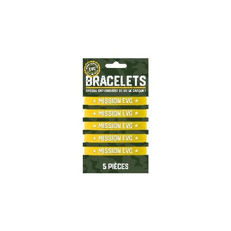 5 BRACELETS TEAM EVG