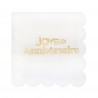 Mini Serviettes AnniChic Blanc