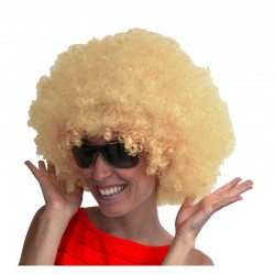 PERRUQUE AFRO BLONDE