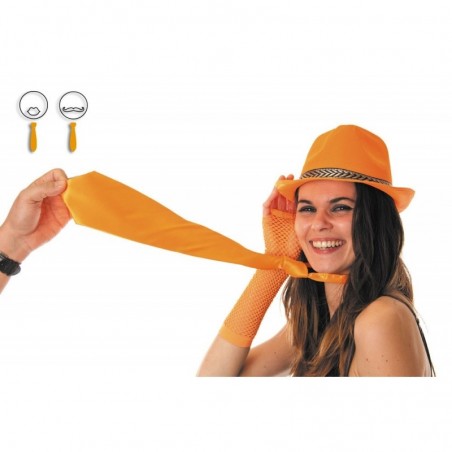 CRAVATE FLUOS ORANGE