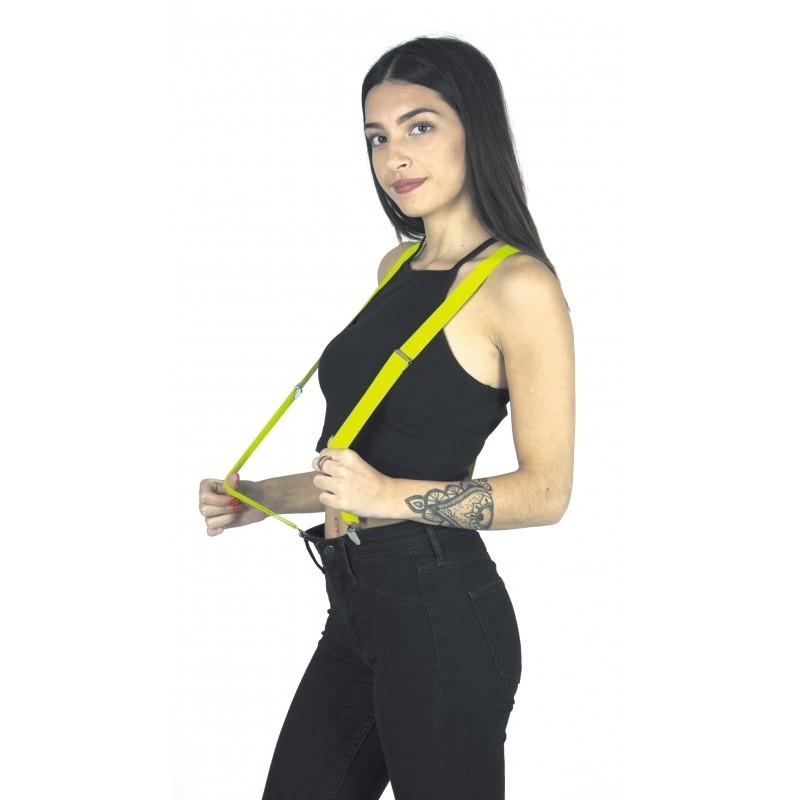 BRETELLE FLUO JAUNE