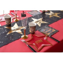 ASSIETTES HOLLYWOOD X10
