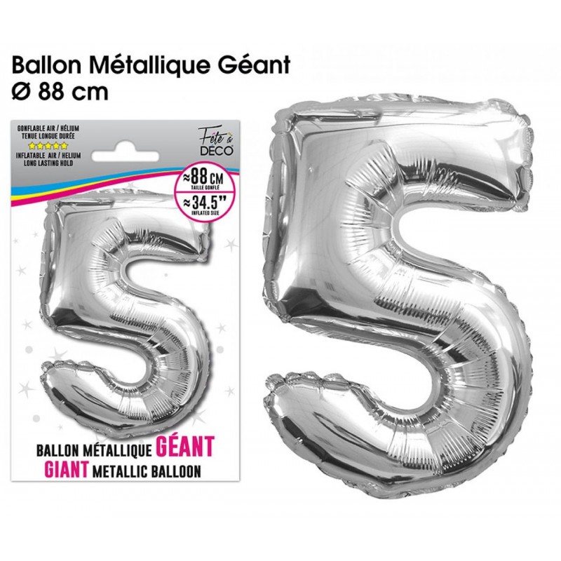 ballon alu helium