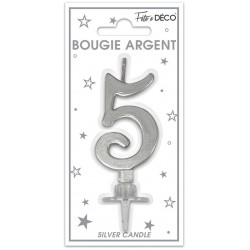 BOUGIE ARGENT N°5