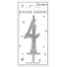 BOUGIE ARGENT N°4