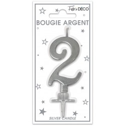 BOUGIE ARGENT N°2