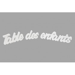 DECOR DE TABLE " TABLE DES ENFANTS"