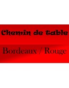 CHEMIN BORDEAUX / ROUGE