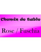 CHEMIN ROSE / FUSCHIA / FRAMBOISE